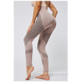 Moda nuevo estilo señoras cintura alta apretado deporte entrenamiento yoga pantalones fitness leggings para mujeres